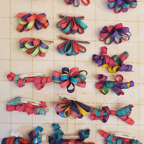 Vintage gymboree curly barrettes